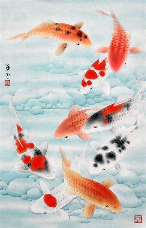 鯉魚 畫